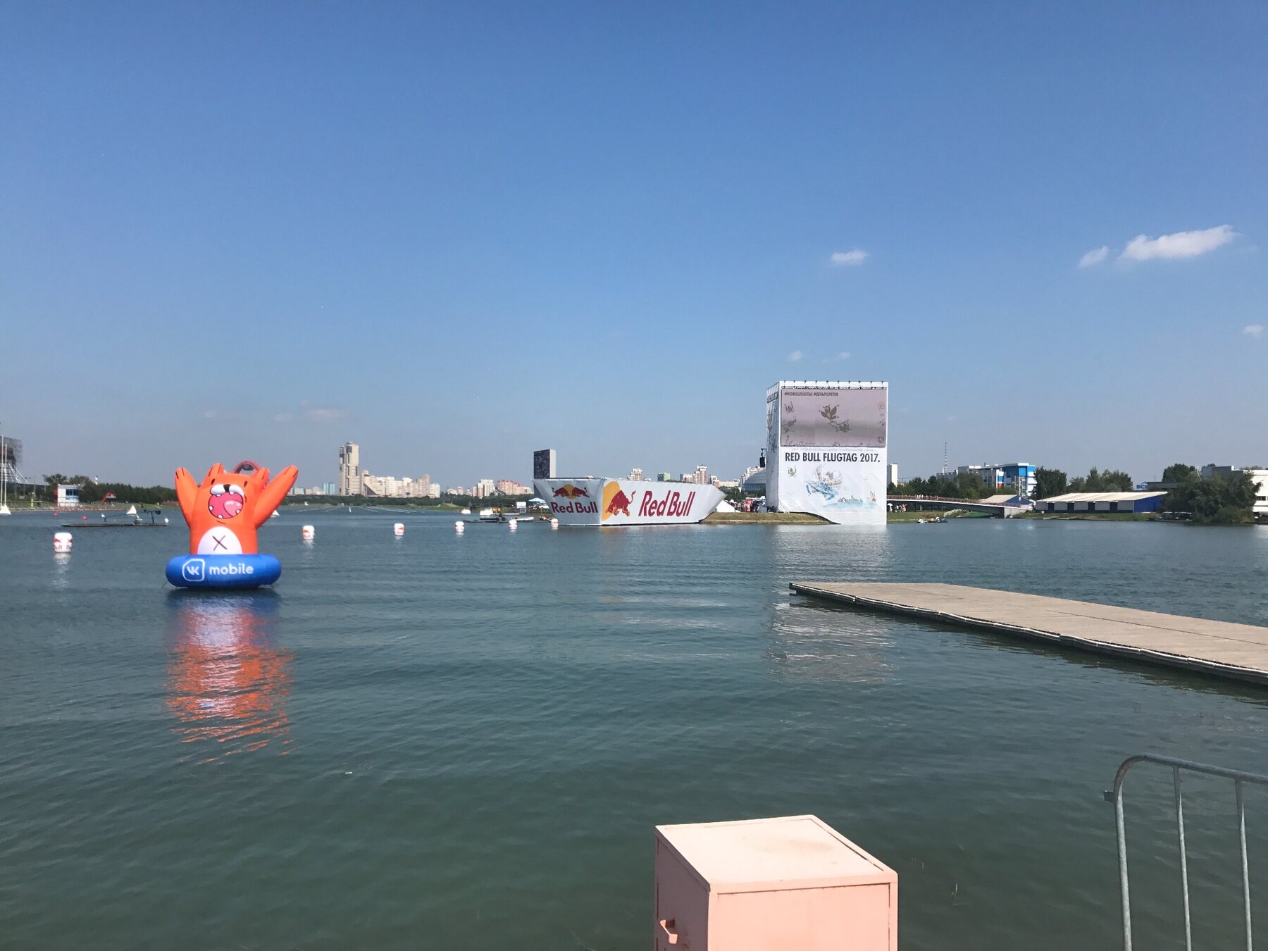 Экран LeFotu на Red Bull Flugtag